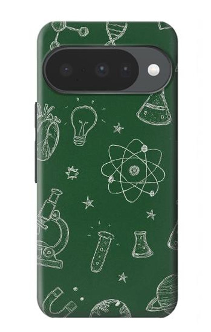 S4059 Science Chalkboard Graphic Hülle Schutzhülle Taschen für Google Pixel 10, 10 Pro