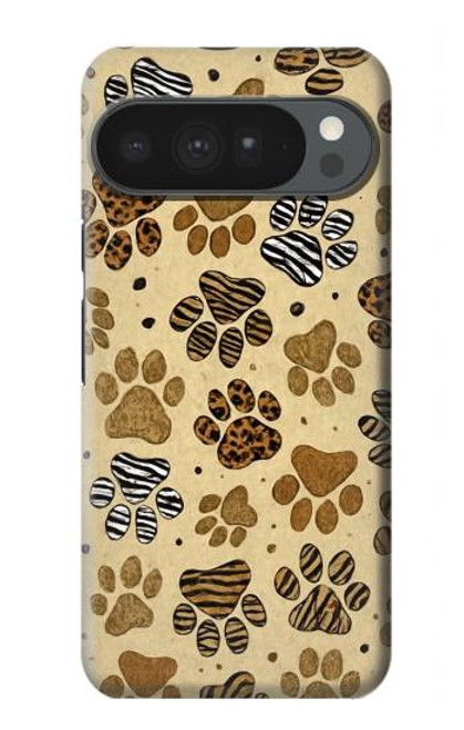 S4032 Wild Animal Paw Foot Print Hülle Schutzhülle Taschen für Google Pixel 10 Pro XL