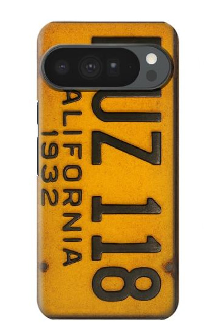 S4060 Vintage California Car License Plate Hülle Schutzhülle Taschen für Google Pixel 10 Pro XL