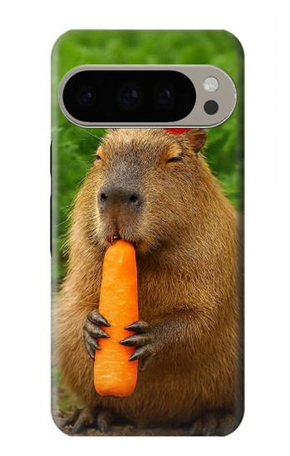 S4068 Capybara Butterfly Hülle Schutzhülle Taschen für Google Pixel 9 Pro