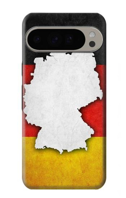 S4055 Germany Flag Hülle Schutzhülle Taschen für Google Pixel 9 Pro XL