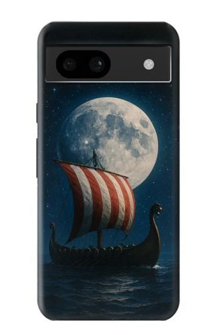 S4040 Viking War Ship Hülle Schutzhülle Taschen für Google Pixel 8a