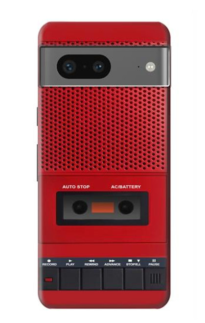 S4073 Vintage Red Cassette Player Graphic Hülle Schutzhülle Taschen für Google Pixel 7