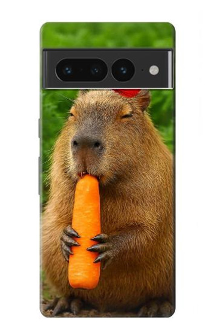 S4068 Capybara Butterfly Hülle Schutzhülle Taschen für Google Pixel 7 Pro