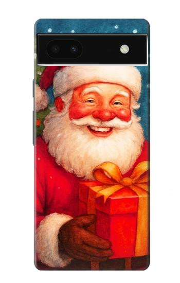 S4046 Happy Santa Hülle Schutzhülle Taschen für Google Pixel 6a