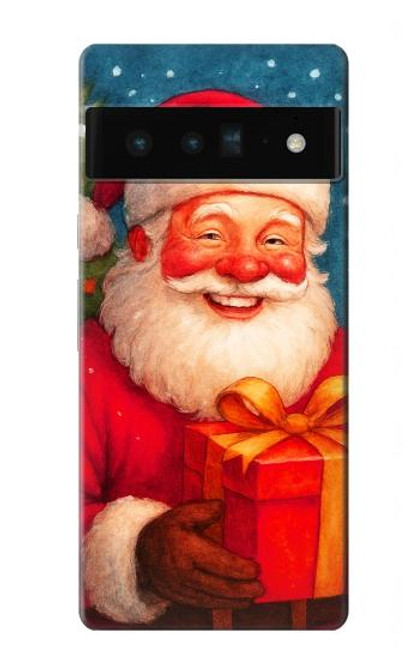 S4046 Happy Santa Hülle Schutzhülle Taschen für Google Pixel 6 Pro