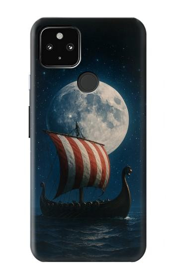 S4040 Viking War Ship Hülle Schutzhülle Taschen für Google Pixel 4a 5G