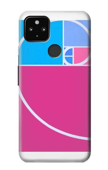 S4076 Golden Ratio Fibonacci Spiral Hülle Schutzhülle Taschen für Google Pixel 4a 5G