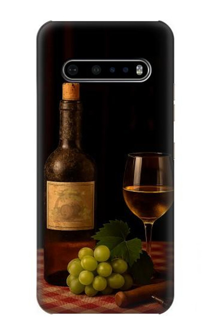 S4041 Old Vines Wine Hülle Schutzhülle Taschen für LG V60 ThinQ 5G