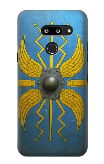 S4052 Blue Roman Shield Hülle Schutzhülle Taschen für LG G8 ThinQ