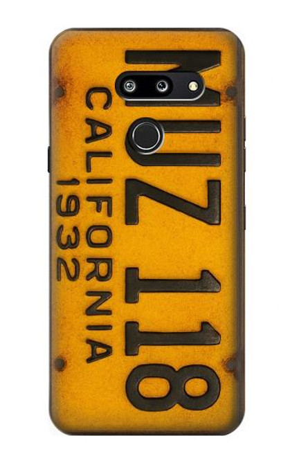 S4060 Vintage California Car License Plate Hülle Schutzhülle Taschen für LG G8 ThinQ