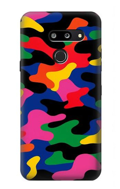 S4072 Colorful Camouflage Hülle Schutzhülle Taschen für LG G8 ThinQ