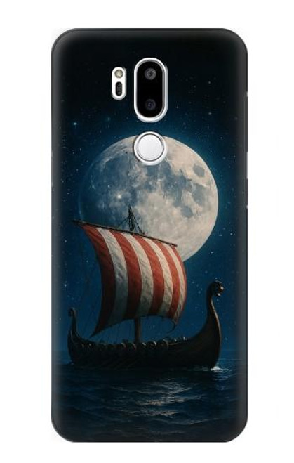 S4040 Viking War Ship Hülle Schutzhülle Taschen für LG G7 ThinQ