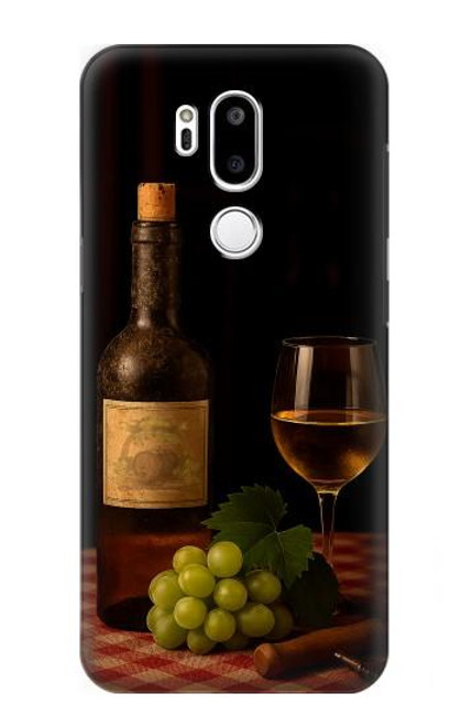 S4041 Old Vines Wine Hülle Schutzhülle Taschen für LG G7 ThinQ