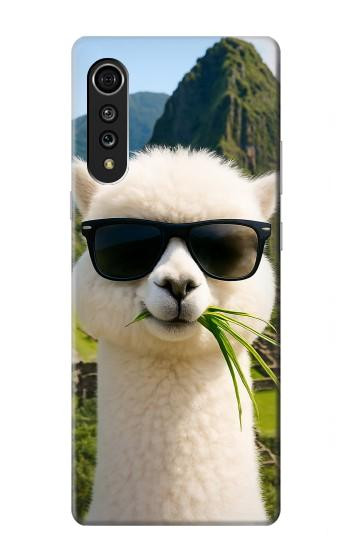 S4069 Alpaca Sunglasses Hülle Schutzhülle Taschen für LG Velvet