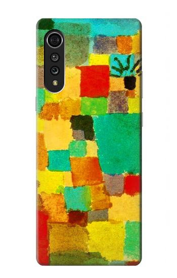 S4075 Paul Klee Southern Tunisian Gardens Hülle Schutzhülle Taschen für LG Velvet