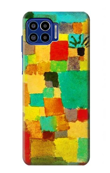 S4075 Paul Klee Southern Tunisian Gardens Hülle Schutzhülle Taschen für Motorola One 5G
