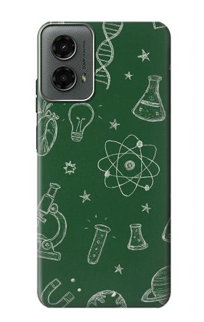 S4059 Science Chalkboard Graphic Hülle Schutzhülle Taschen für Motorola Moto G 5G (2024)