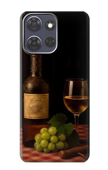 S4041 Old Vines Wine Hülle Schutzhülle Taschen für Motorola Moto G Power (2025,2026)