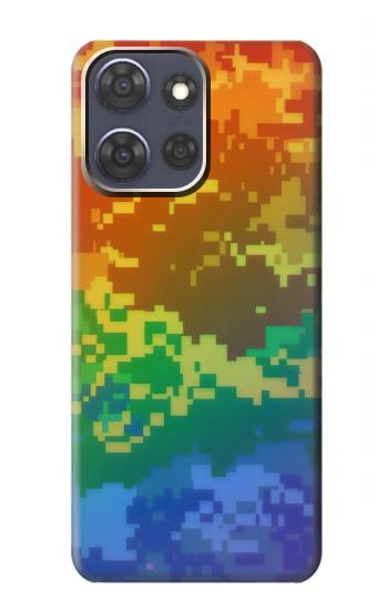 S4047 LGBTQ Camouflage Hülle Schutzhülle Taschen für Motorola Moto G Power (2025,2026)