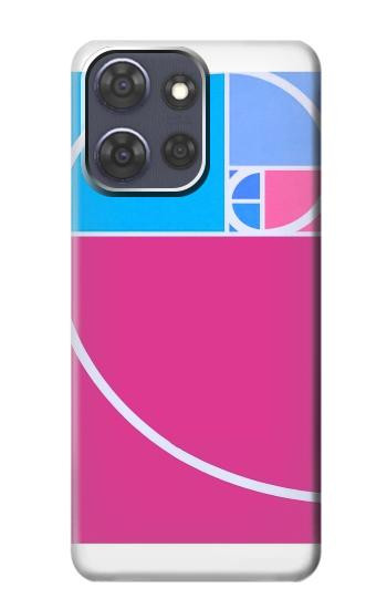 S4076 Golden Ratio Fibonacci Spiral Hülle Schutzhülle Taschen für Motorola Moto G Power (2025,2026)