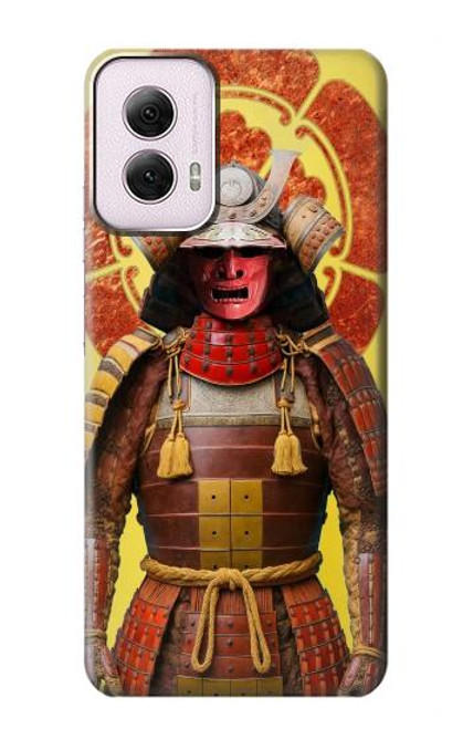 S4063 Japan Warrior Samurai Armor Hülle Schutzhülle Taschen für Motorola Moto G Power 5G (2024)