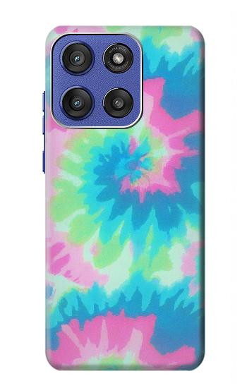 S4033 Pastel Color Tie Dye Hülle Schutzhülle Taschen für Motorola Moto G Stylus 5G (2025,2026), Edge 60 Stylus