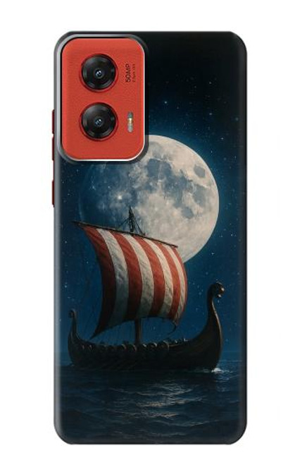 S4040 Viking War Ship Hülle Schutzhülle Taschen für Motorola Moto G Stylus 5G (2024)