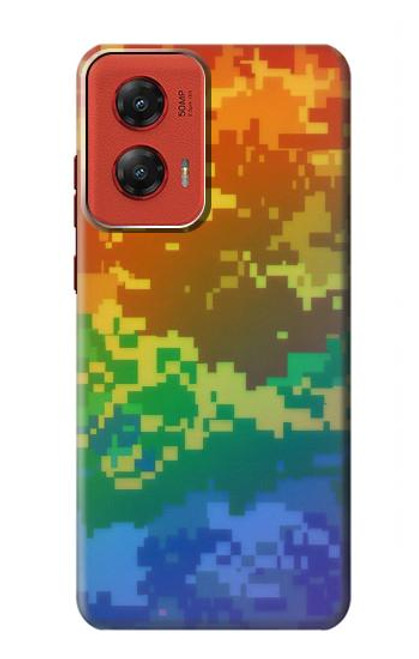 S4047 LGBTQ Camouflage Hülle Schutzhülle Taschen für Motorola Moto G Stylus 5G (2024)