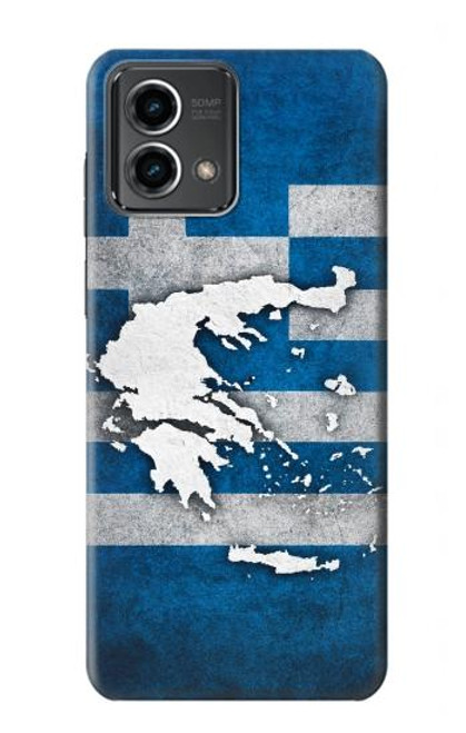 S4074 The Flag of Greece Hülle Schutzhülle Taschen für Motorola Moto G Stylus 5G (2023)