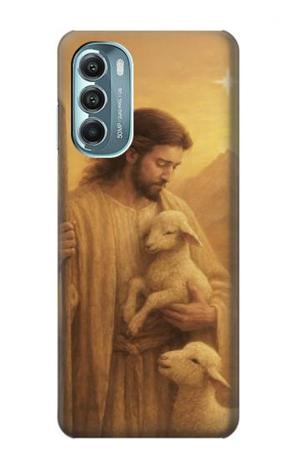 S4042 Merciful Jesus Hülle Schutzhülle Taschen für Motorola Moto G Stylus 5G (2022)