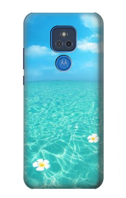 S4066 Summer Ocean Beach Hülle Schutzhülle Taschen für Motorola Moto G Play (2021)