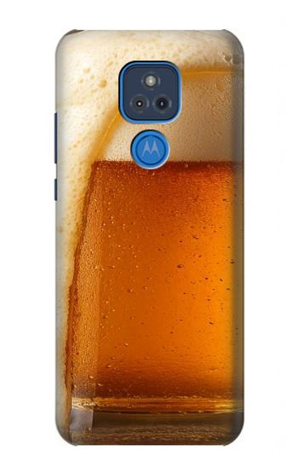 S4070 Beer Glass Hülle Schutzhülle Taschen für Motorola Moto G Play (2021)