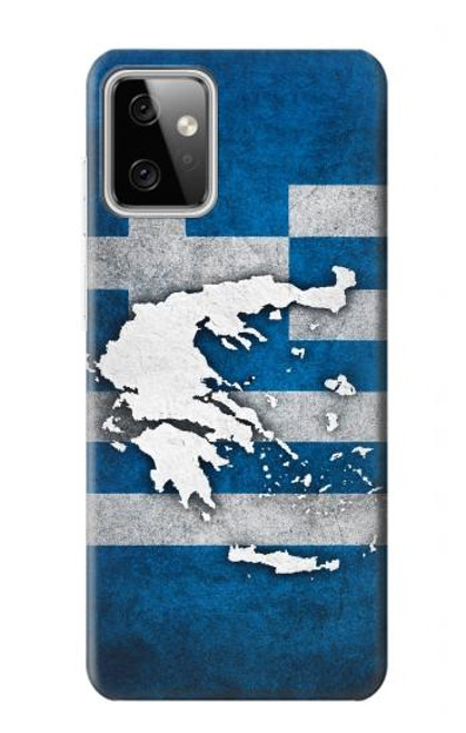 S4074 The Flag of Greece Hülle Schutzhülle Taschen für Motorola Moto G Power (2023) 5G