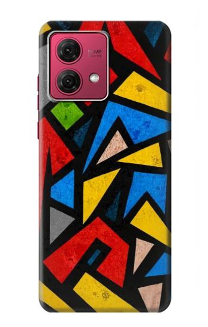 S4044 Street Art Abstract Graphics Hülle Schutzhülle Taschen für Motorola Moto G84