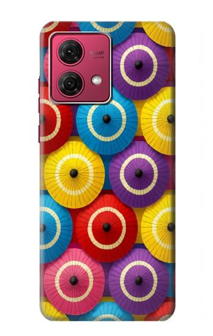 S4065 Snake Eye Umbrella Pattern Hülle Schutzhülle Taschen für Motorola Moto G84