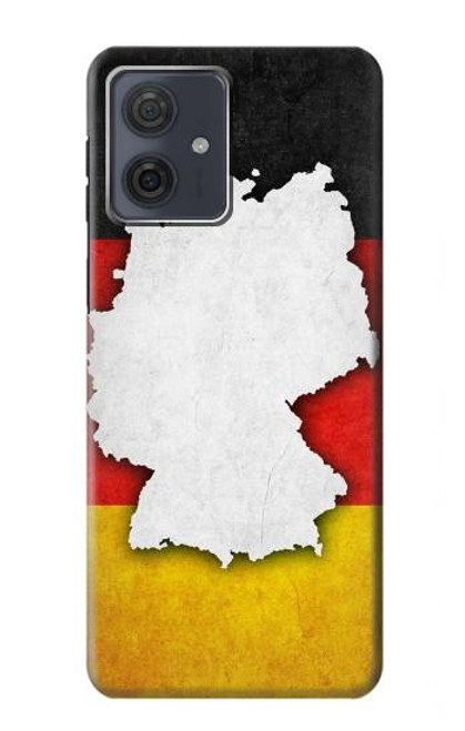 S4055 Germany Flag Hülle Schutzhülle Taschen für Motorola Moto G54
