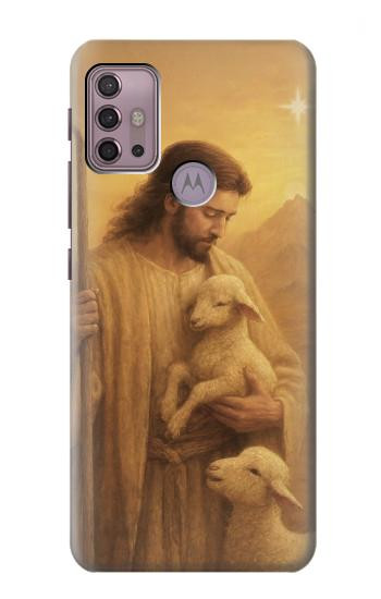 S4042 Merciful Jesus Hülle Schutzhülle Taschen für Motorola Moto G30, G20, G10