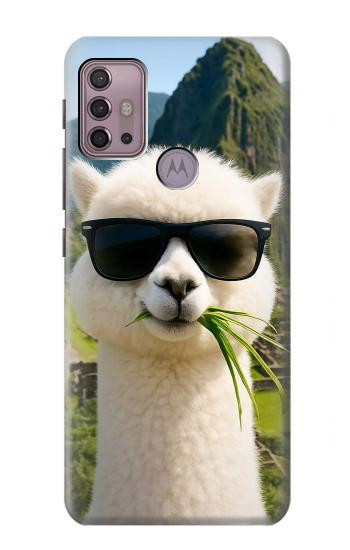 S4069 Alpaca Sunglasses Hülle Schutzhülle Taschen für Motorola Moto G30, G20, G10