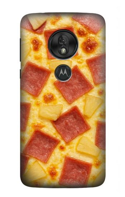 S4067 Hawaiian Pizza Hülle Schutzhülle Taschen für Motorola Moto G7 Power
