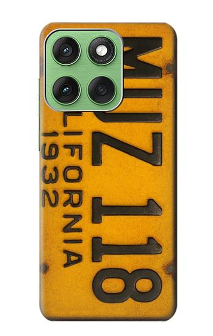 S4060 Vintage California Car License Plate Hülle Schutzhülle Taschen für Motorola Edge 60