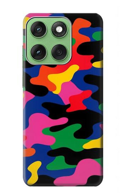 S4072 Colorful Camouflage Hülle Schutzhülle Taschen für Motorola Edge 60