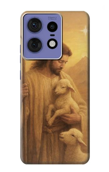S4042 Merciful Jesus Hülle Schutzhülle Taschen für Motorola Edge 50 Pro