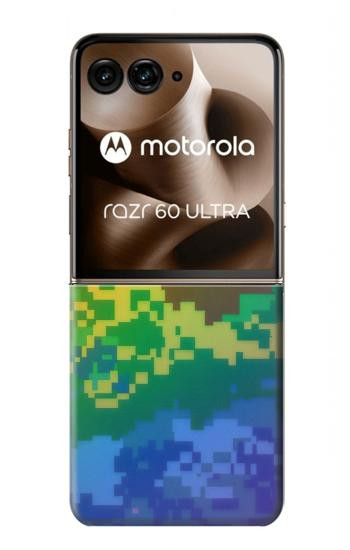 S4047 LGBTQ Camouflage Hülle Schutzhülle Taschen für Motorola Razr 70 Ultra, 60 Ultra, 50 Ultra, Ultra 2026, Ultra 2025