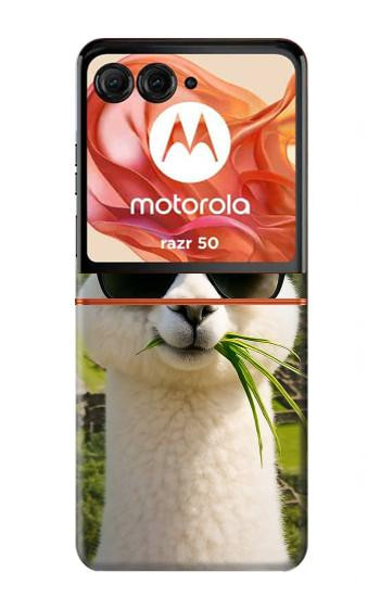 S4069 Alpaca Sunglasses Hülle Schutzhülle Taschen für Motorola Razr 70,60,50, Razr (2026, 2025, 2024)