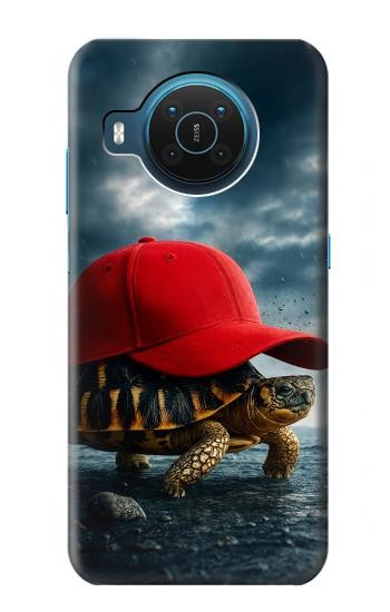 S4056 Madagascar Turtle Red Cap Hülle Schutzhülle Taschen für Nokia X20