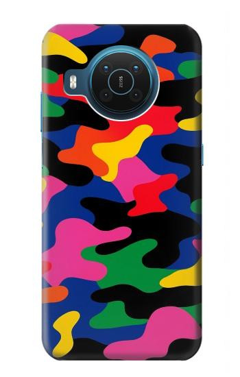 S4072 Colorful Camouflage Hülle Schutzhülle Taschen für Nokia X20