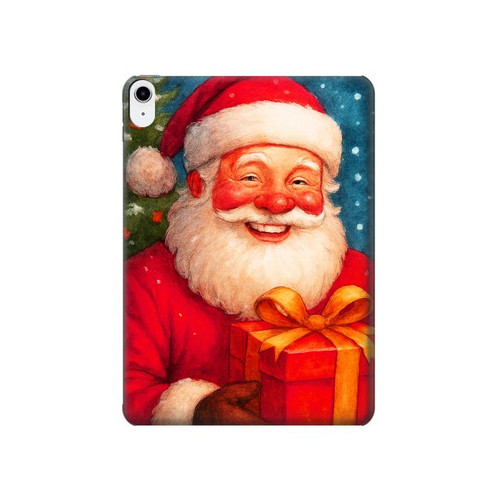 S4046 Happy Santa Hülle Schutzhülle Taschen für iPad 10.9 (2025,2022)