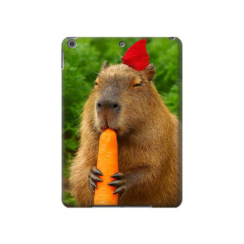 S4068 Capybara Butterfly Hülle Schutzhülle Taschen für iPad 10.2 (2021,2020,2019), iPad 9 8 7