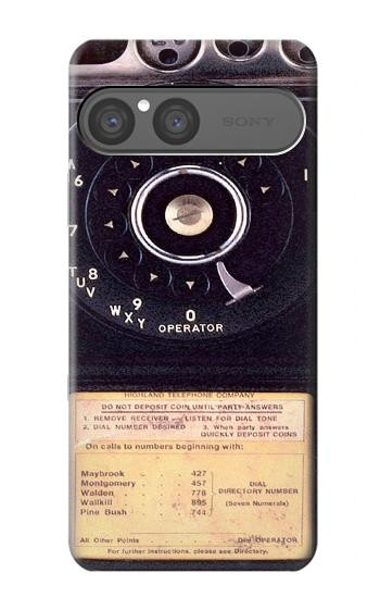 S0086 Payphone Vintage Hülle Schutzhülle Taschen für Sony Xperia 10 VII